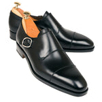 Carmina Monk Strap 80093 Rain Black