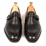 Carmina Monk Strap 80156 Rain Black