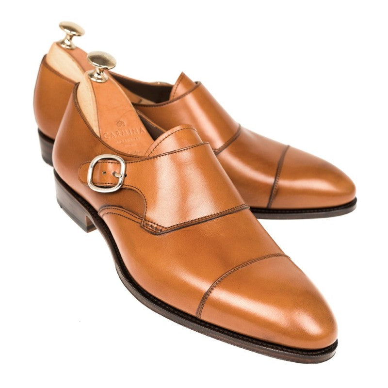 Carmina Monk Strap 80343 Inca Tan