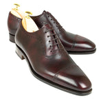 Carmina Museum Oxfords 80391 Rain Burgundy