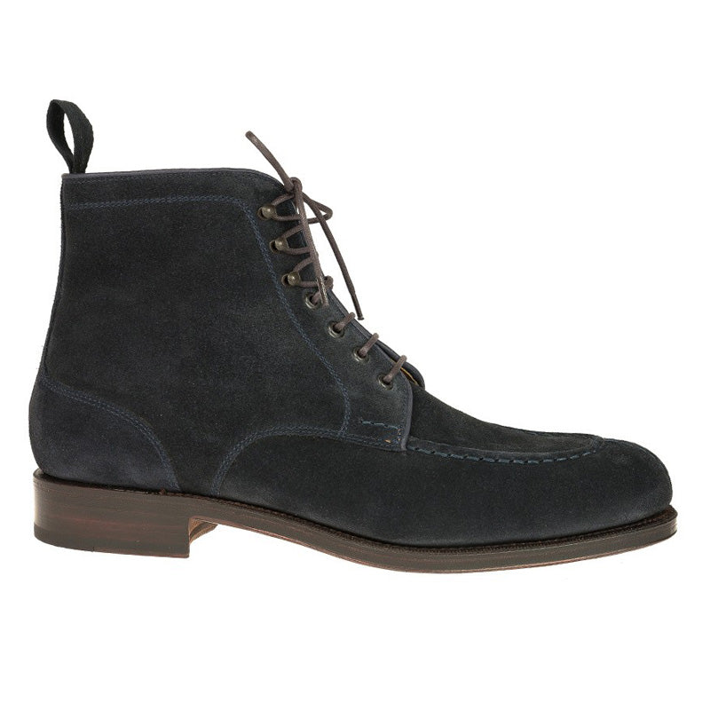 Carmina Norwegian Boots 80488 Forest Navy Suede