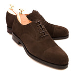 Carmina Oxford Shoes 732 Forest Dark Brown Suede