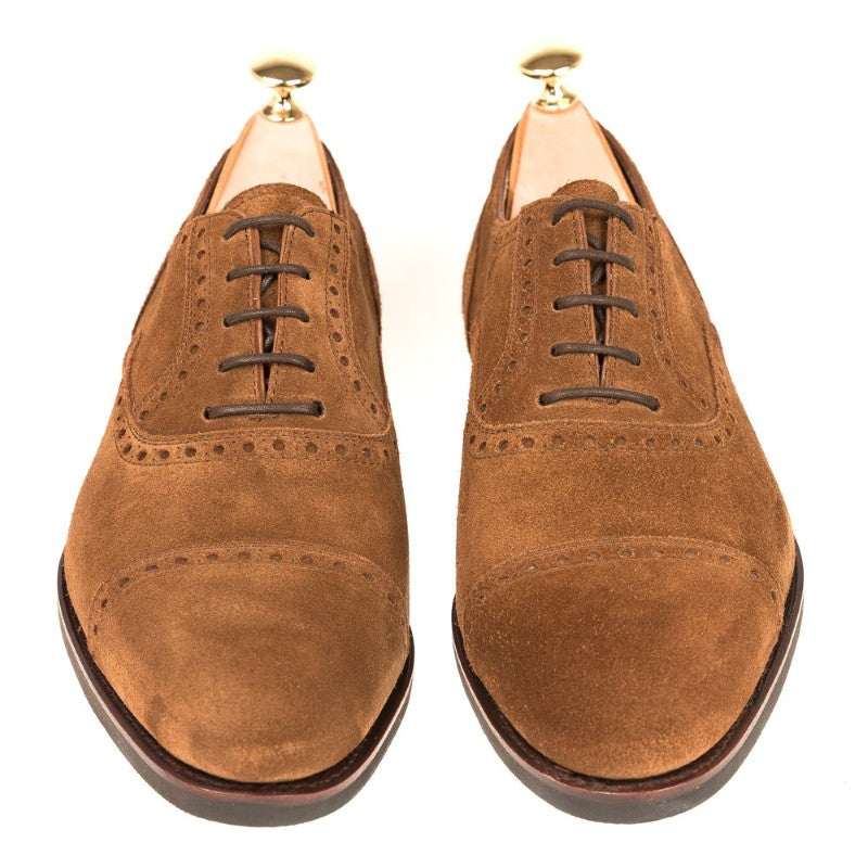 Carmina Oxford Shoes 80339 Robert Snuff Suede