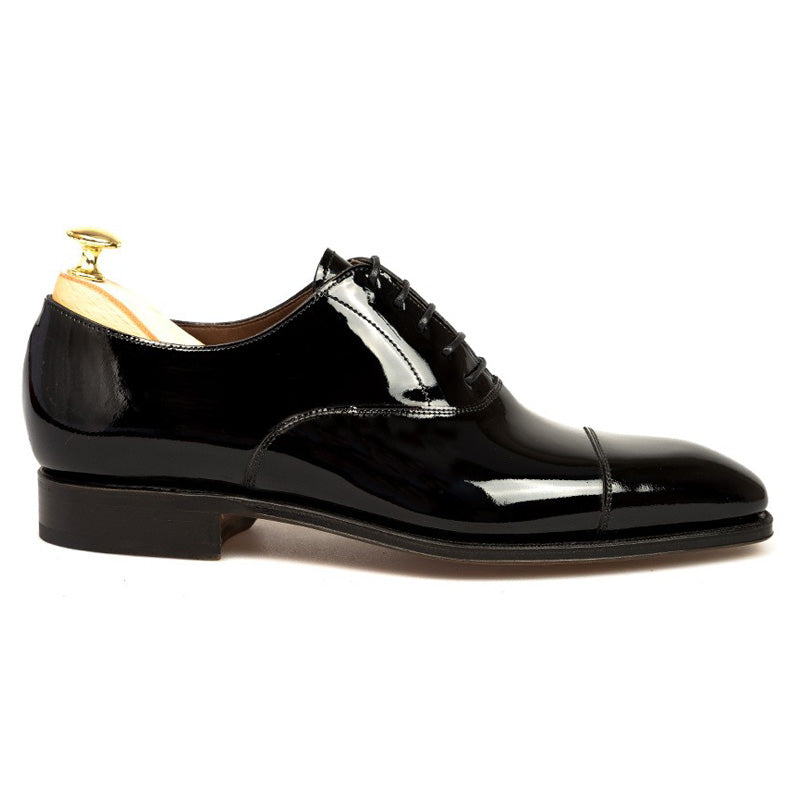 Carmina Oxford Shoes 80386 Rain Black Patent