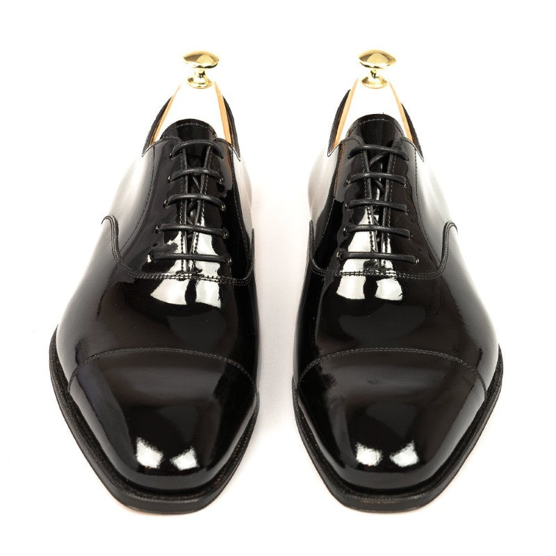 Carmina Oxford Shoes 80386 Rain Black Patent