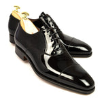 Carmina Oxford Shoes 80386 Rain Black Patent