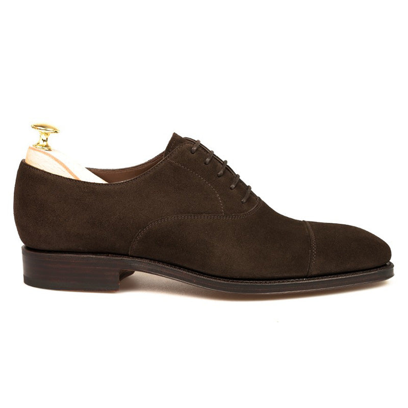 Carmina Oxford Shoes 80386 Rain Brown Suede