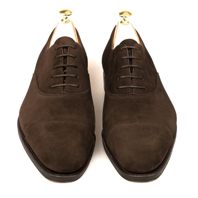 Carmina Oxford Shoes 80386 Rain Brown Suede