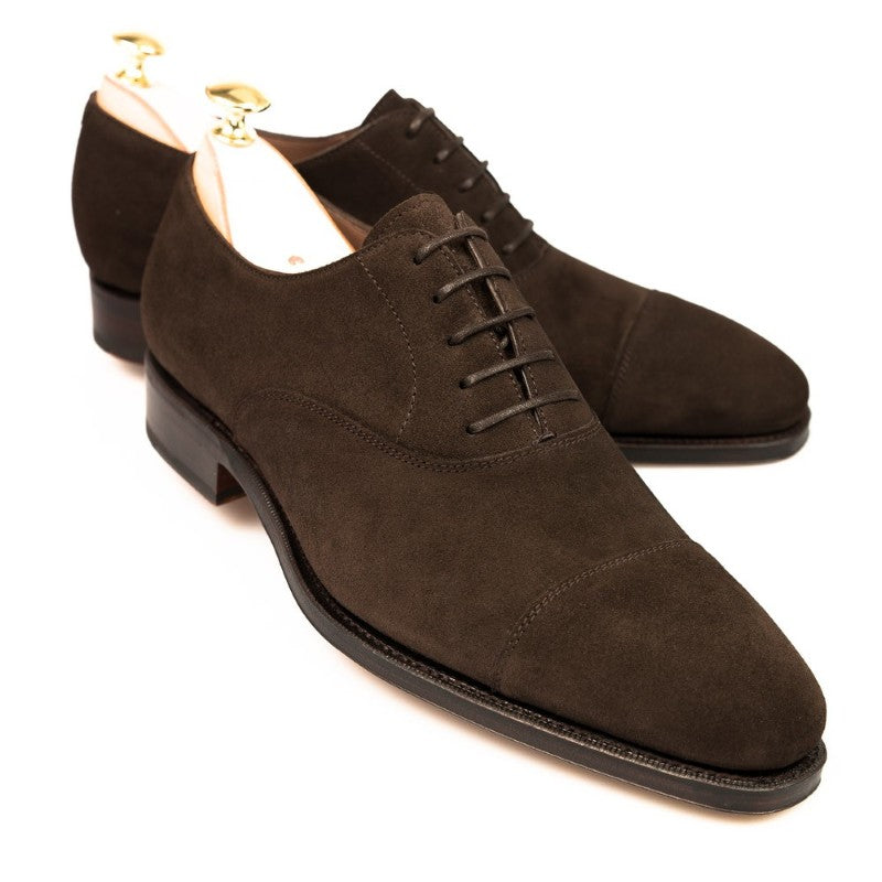 Carmina Oxford Shoes 80386 Rain Brown Suede