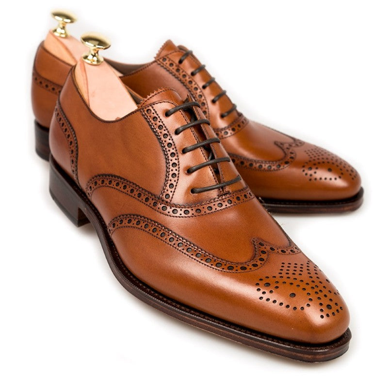 Carmina Oxford Shoes 922 Rain Tan