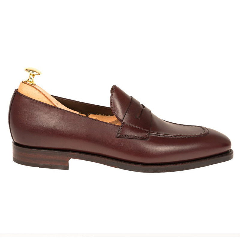 Carmina Penny Loafers 80158 Rain Burgundy