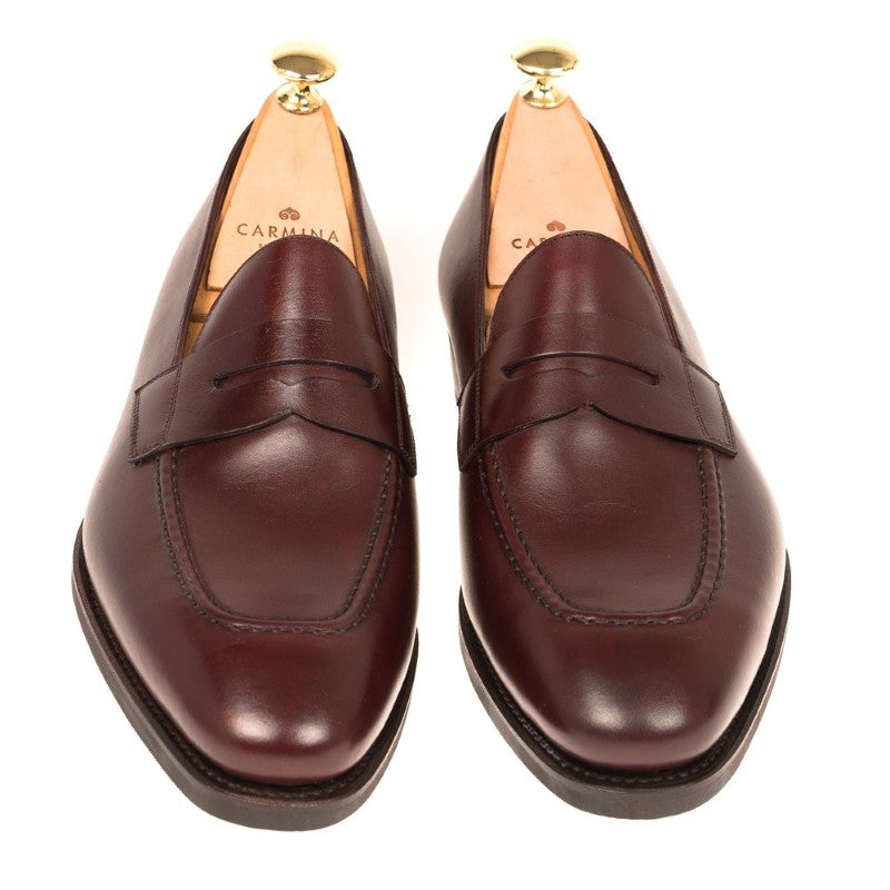 Carmina Penny Loafers 80158 Rain Burgundy