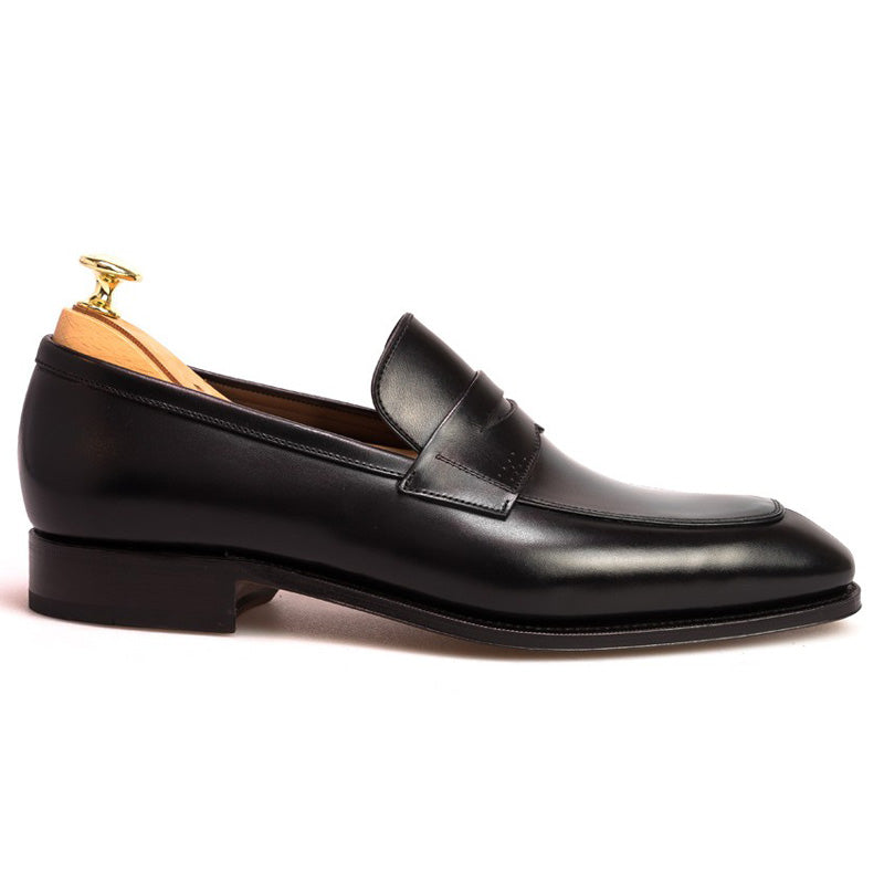 Carmina Penny Loafers 10082 Simpson Black