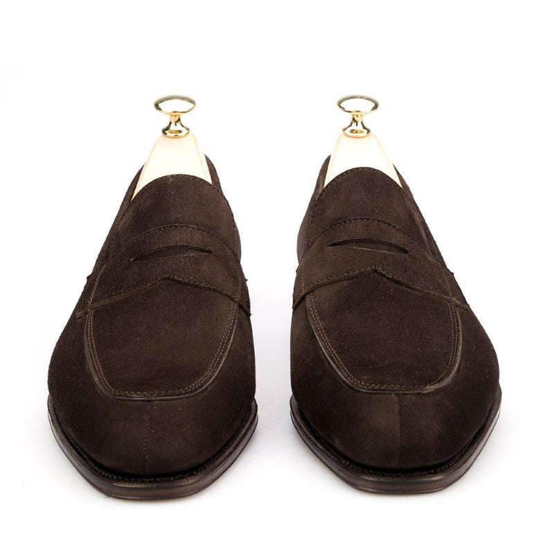 Carmina Penny Loafers 10082 Simpson Brown Suede