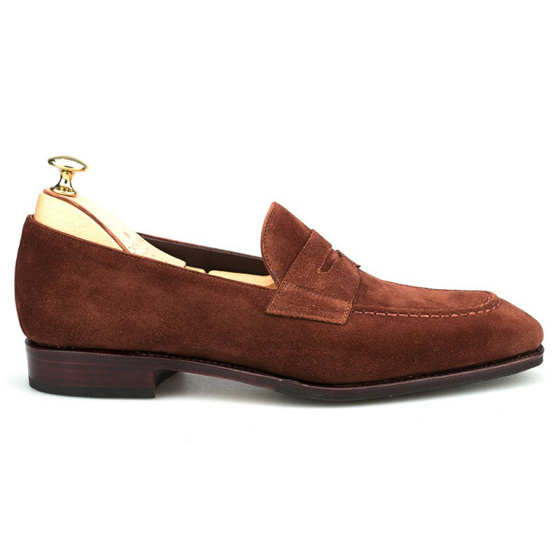 Carmina Penny Loafers 80158 Simpson Polo Suede