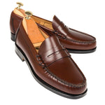 Carmina Penny Loafers 80113 Xim Chestnut