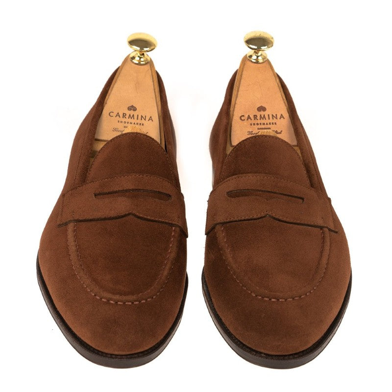 Carmina Penny Loafers 80191 Uetam Polo Suede