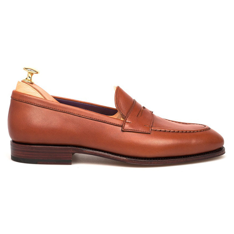 Carmina Penny Loafers 80191 Uetam Tan Suede