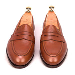 Carmina Penny Loafers 80191 Uetam Tan Suede