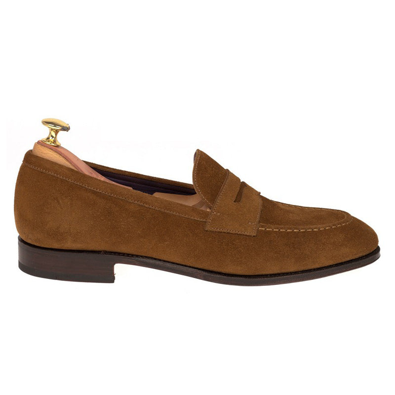 Carmina Penny Loafers 80191 Uetam Tobacco Suede