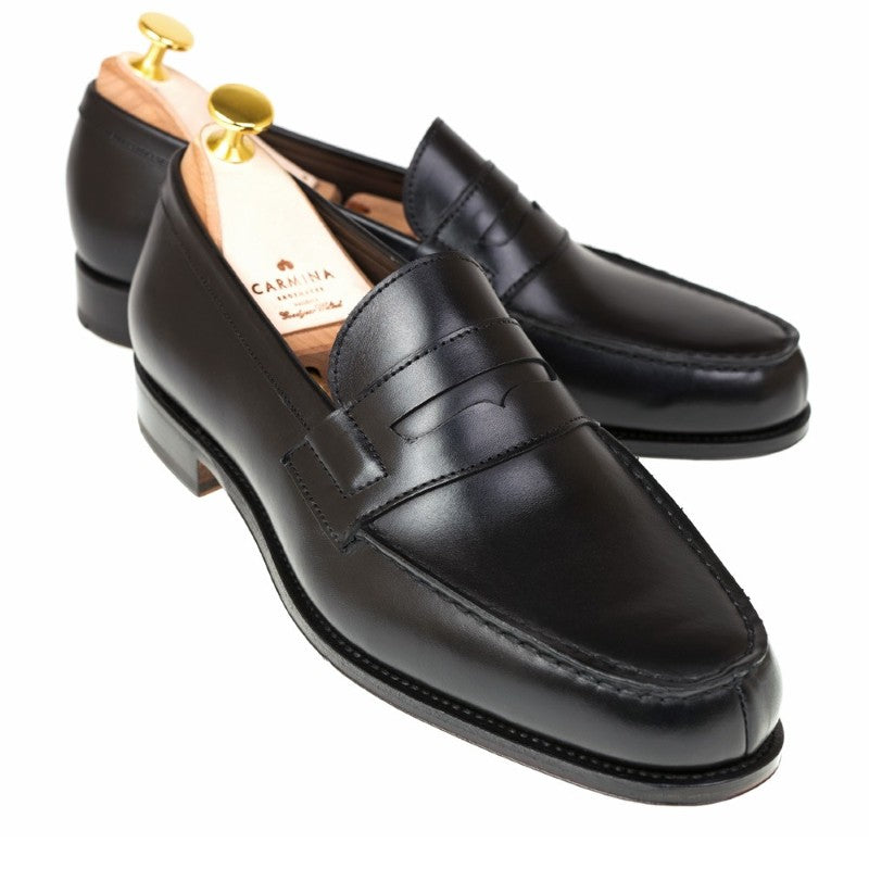 Carmina Penny Loafers 80578 Genova Black