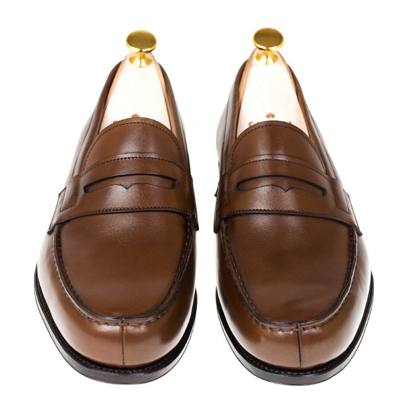 Carmina Penny Loafers 80578 Genova Brown