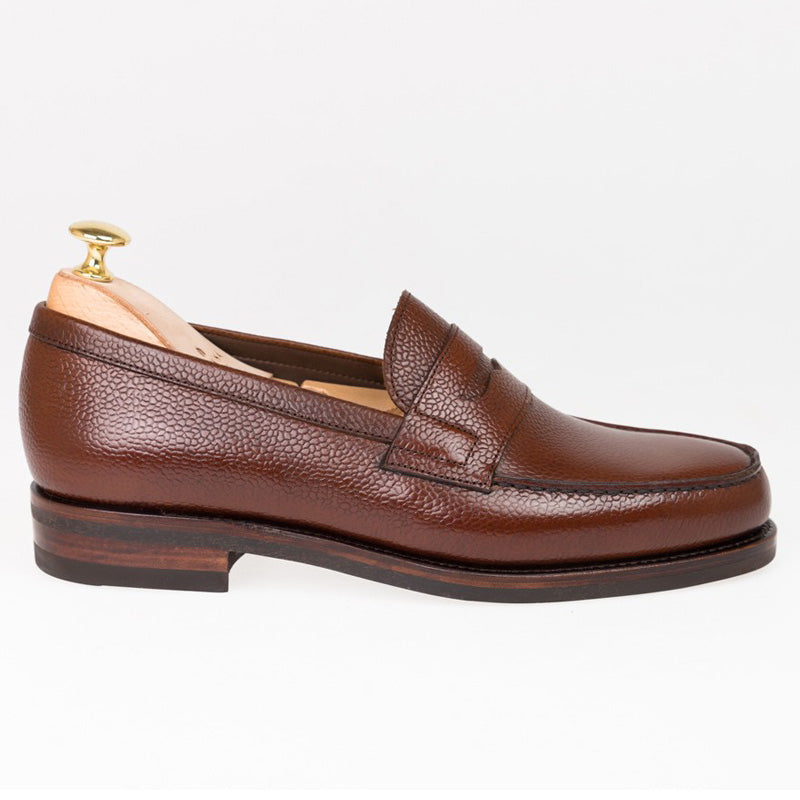 Carmina Penny Loafers 80578 Genova Chestnut