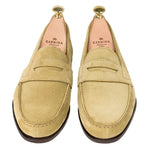 Carmina Penny Loafers 80579 Genova Noix Suede
