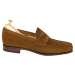 Carmina Penny Loafers 80579 Genova Tobacco Suede