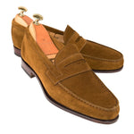 Carmina Penny Loafers 80579 Genova Tobacco Suede