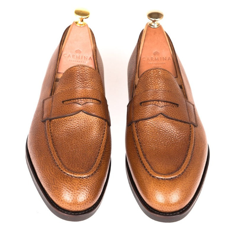 Carmina Penny Loafers 80599 Arta Tan