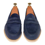 Carmina Penny Loafers Soft and Hard 80606 Mestral Navy