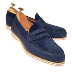 Carmina Penny Loafers Soft and Hard 80606 Mestral Navy