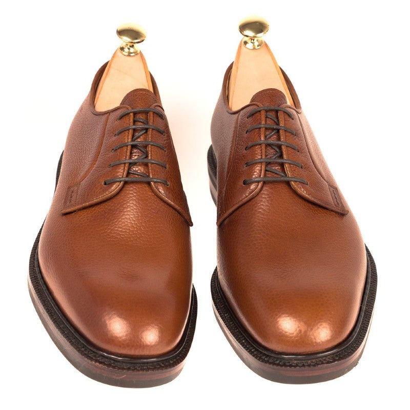 Carmina Plain toe Blucher 531 Detroit Tan