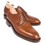 Carmina Plain toe Blucher 531 Detroit Tan