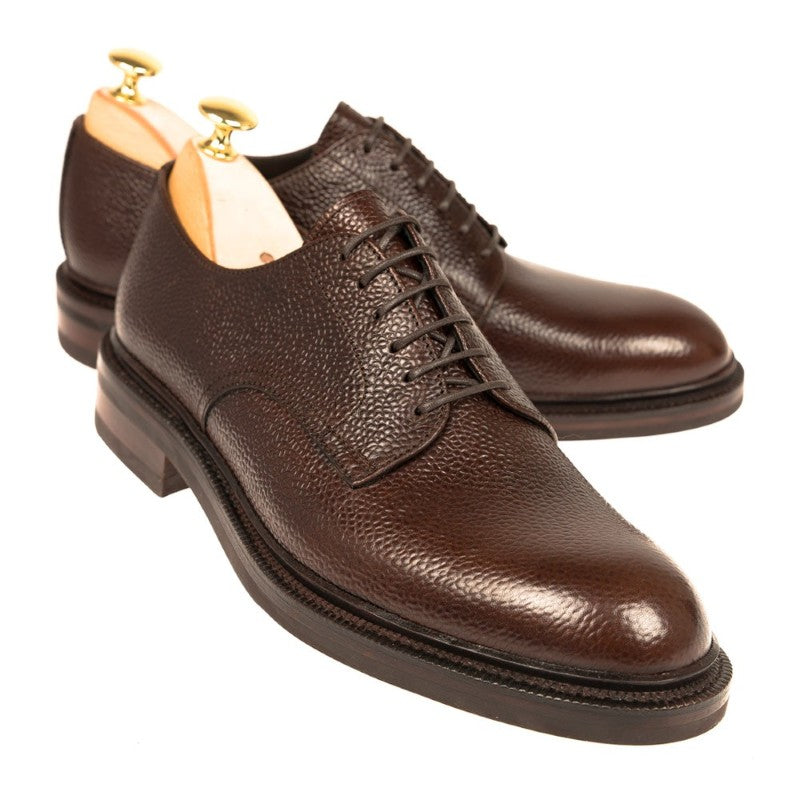Carmina Plain Toe Derby 80501 Calvia Brown