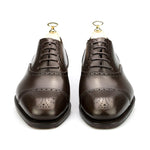 Carmina Semi Brogue Oxfords 10051 Rain Brown