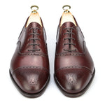 Carmina Semi Brogue Oxfords 80251 Inca Bordeaux