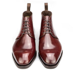 Carmina Shell Cordovan Chukka Boots 905 Simpson Burgundy