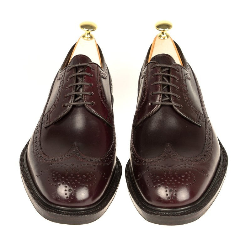 Carmina Shell Cordovan Derby 532 Detroit Burgundy