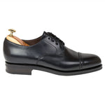 Carmina Shell Cordovan Derby Shoes 748 Forest Black