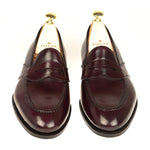 Carmina Shell Cordovan Full Strap Loafers 80372 Uetam Ee Burgundy