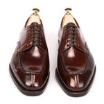 Carmina Shell Cordovan Norwegian Shoes 80189 Simpson Burgundy