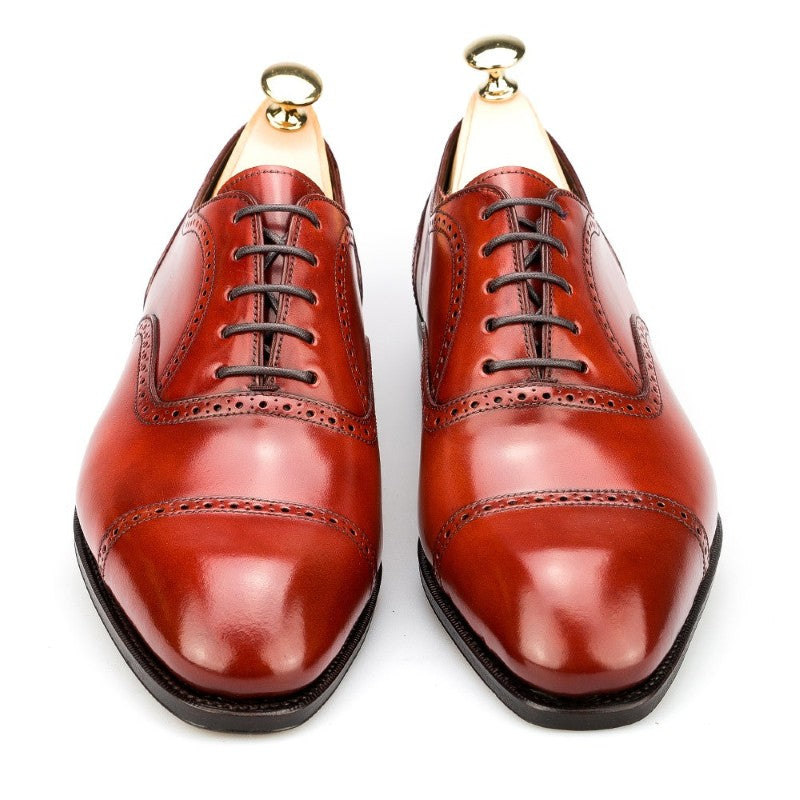Carmina Shell Cordovan Oxfords 80105 Simpson Rubi