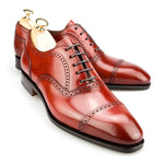 Carmina Shell Cordovan Oxfords 80105 Simpson Rubi