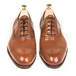 Carmina Shell Cordovan Oxfords 80339 Robert Natural