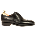 Carmina Shell Cordovan Oxfords 922 Rain Black