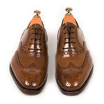 Carmina Shell Cordovan Oxfords 922 Rain Bourbon