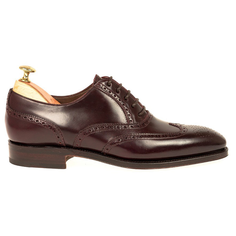 Carmina Shell Cordovan Oxfords 922 Rain Burgundy