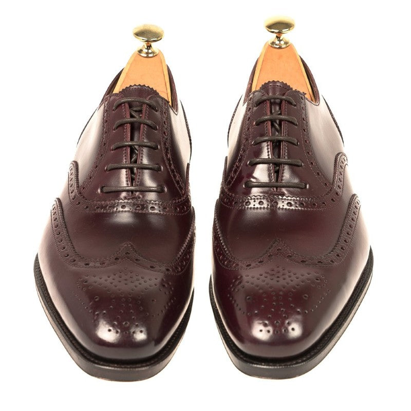 Carmina Shell Cordovan Oxfords 922 Rain Burgundy
